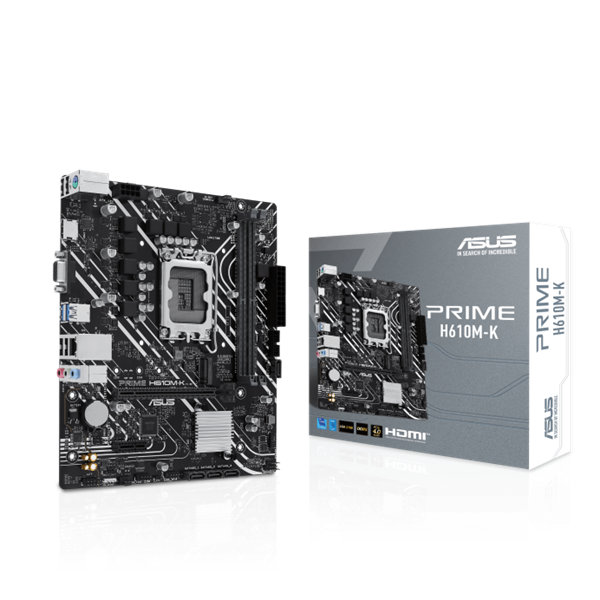 ASUS PRIME H610M-K Intel H610 LGA1700 mATX alaplap