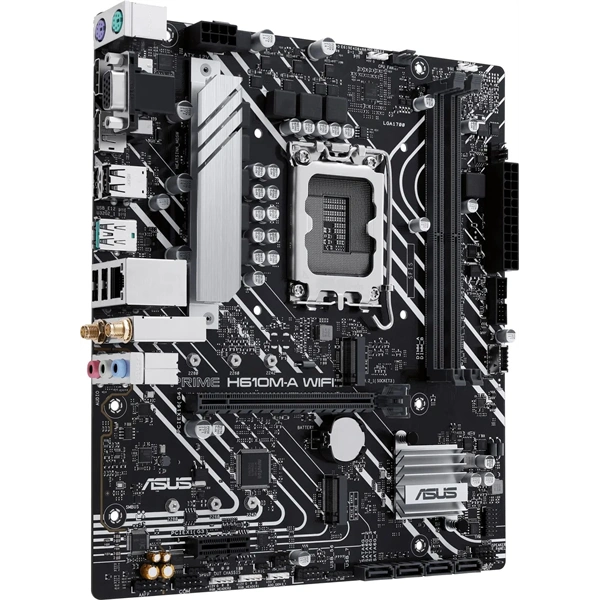 ASUS PRIME H610M-A Wi-Fi Intel H610 LGA1700 mATX alaplap