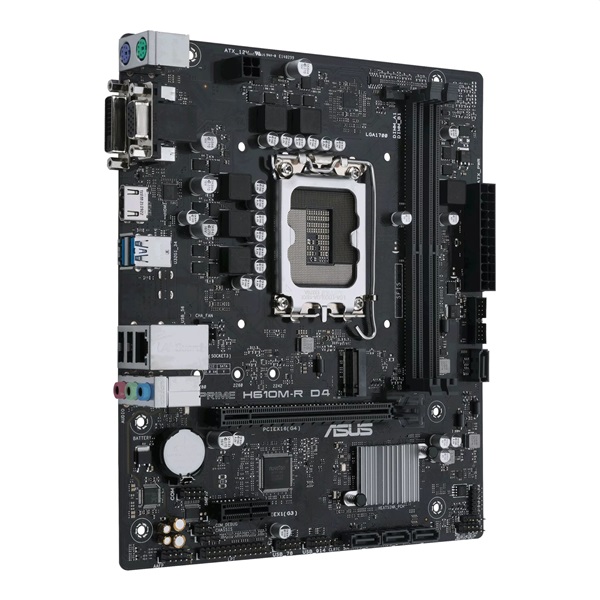ASUS PRIME H610M-R D4-SI Intel H610 LGA1700 mATX alaplap