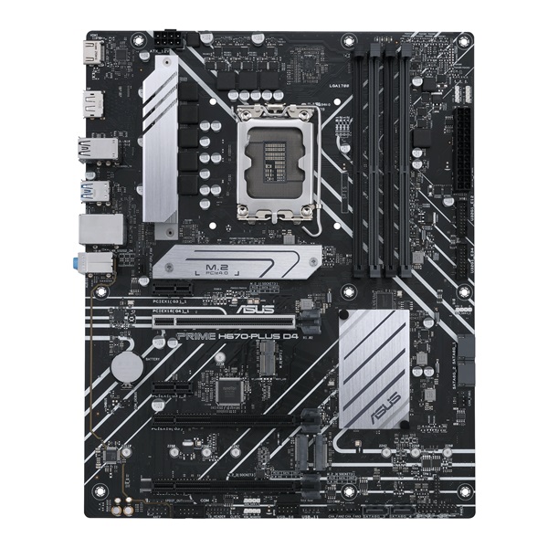 ASUS PRIME H670-PLUS D4 Intel H670 LGA1700 ATX alaplap
