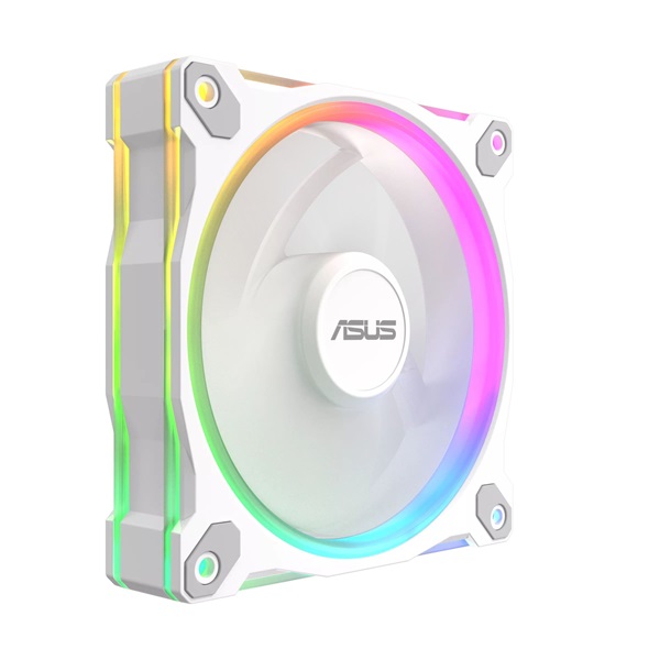 ASUS PRIME MR120 FAN ARGB REVERSE fehér 3IN1 ventilátor