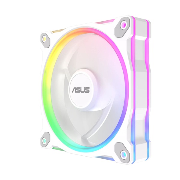 ASUS PRIME MR120 FAN ARGB REVERSE fehér 3IN1 ventilátor