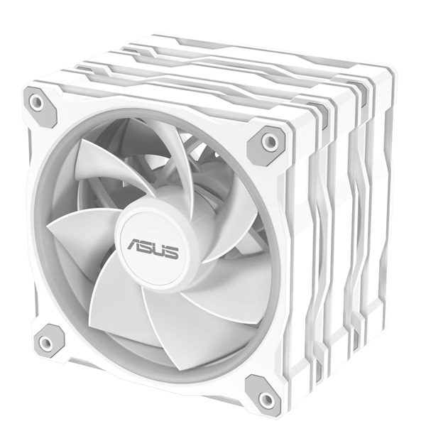 ASUS PRIME MR120 FAN ARGB REVERSE fehér 3IN1 ventilátor