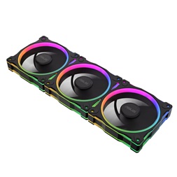 ASUS PRIME MR120 FAN ARGB REVERSE fekete 3IN1 ventilátor