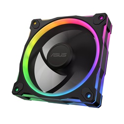 ASUS PRIME MR120 FAN ARGB REVERSE fekete ventilátor