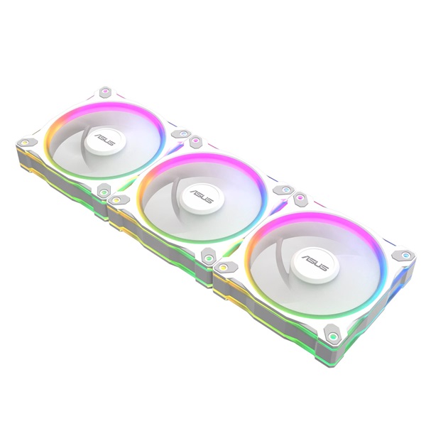 ASUS PRIME MR120 FAN ARGB fehér 3IN1 ventilátor