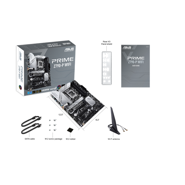 ASUS PRIME Z790-P Wi-Fi Intel Z790 LGA1700 ATX alaplap