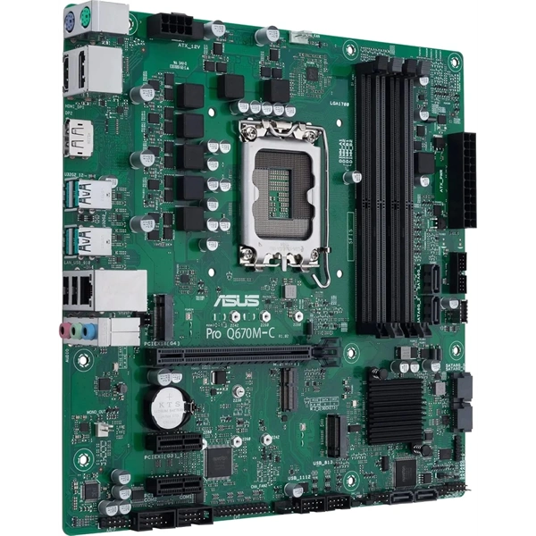 ASUS PRO-Q670M-C-CSM Intel Q670 LGA1700 mATX alaplap