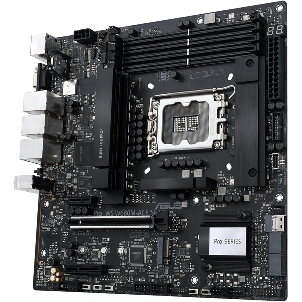 ASUS PRO WS W680M-ACE SE Intel W680 LGA1700 mATX alaplap