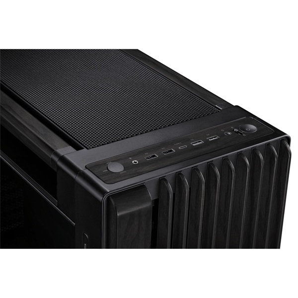 ASUS ProArt PA602 Wood Metal fekete (táp nélküli) ablakos EATX ház