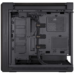 ASUS ProArt PA602 Wood Metal fekete (táp nélküli) ablakos EATX ház