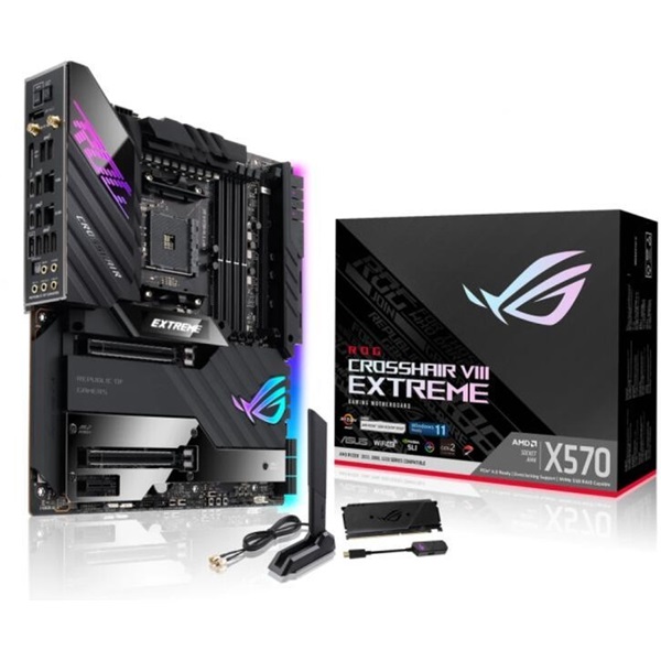 ASUS ROG CROSSHAIR VIII EXTREME AMD X570 SocketAM4 ATX alaplap