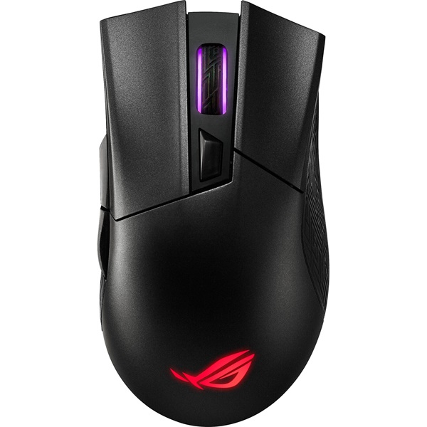 ASUS ROG Gladius II fekete vezeték nélküli gamer egér