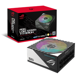 ASUS ROG Loki 1200W 80+ Titanium ventillátorral moduláris tápegység