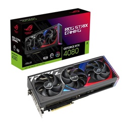 ASUS ROG-STRIX-RTX4080-16G-GAMING nVidia 16GB GDDR6X 256bit PCIe videókártya