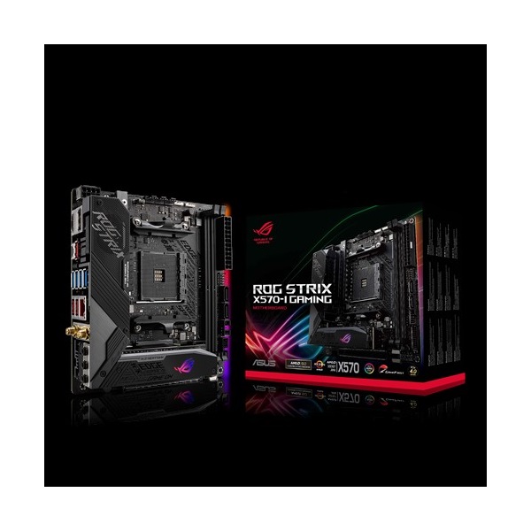 ASUS ROG STRIX X570-I GAMING AMD X570 SocketAM4 mini-ITX alaplap