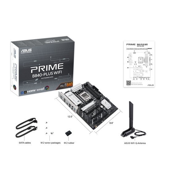 ASUS PRIME B840-PLUS Wi-Fi AMD B840 AM5 ATX alaplap