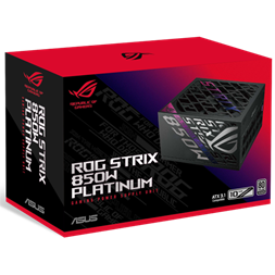 ASUS ROG Strix 850W 80+ Platinum ventillátorral moduláris tápegység