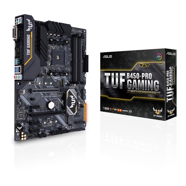 ASUS TUF B450-PRO GAMING AMD B450 SocketAM4 ATX alaplap