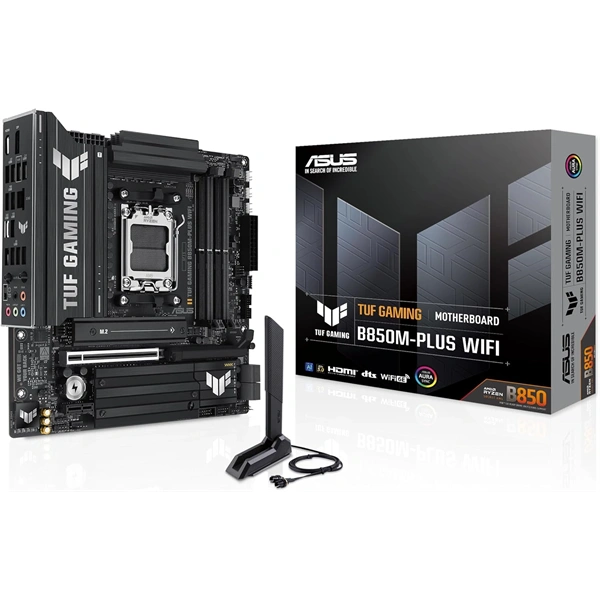 ASUS TUF GAMING B850M-PLUS AMD B850 AM5 mATX alaplap