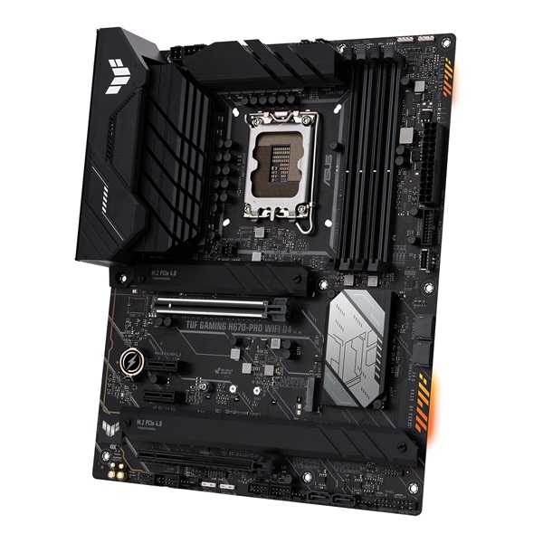 ASUS TUF GAMING H670-PRO WIFI D4 Intel H670 LGA1700 ATX alaplap