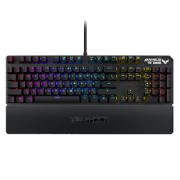 ASUS TUF GAMING K3 HUN RGB mechanikus gamer billentyűzet