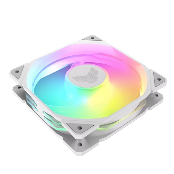 ASUS TUF GAMING TR120 FAN ARGB REVERSE fehér ventilátor