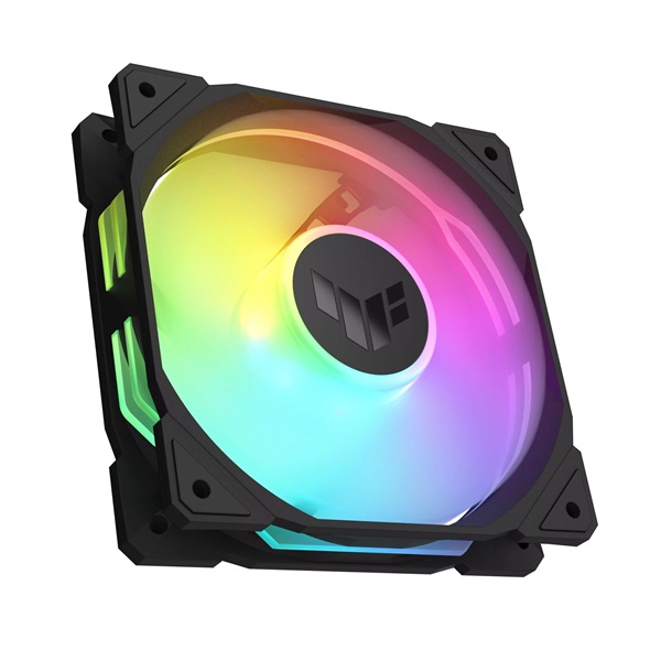 ASUS TUF GAMING TR120 FAN ARGB REVERSE fekete ventilátor