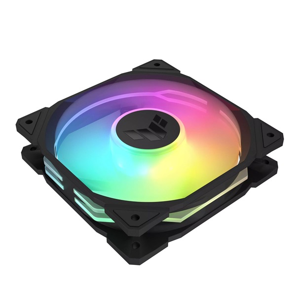 ASUS TUF GAMING TR120 FAN ARGB REVERSE fekete ventilátor