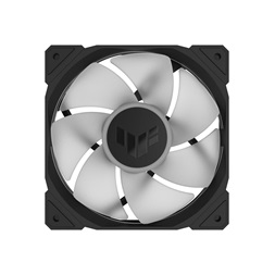 ASUS TUF GAMING TR120 FAN ARGB REVERSE fekete ventilátor