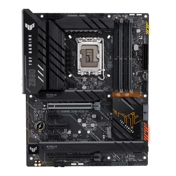 ASUS TUF GAMING Z690-PLUS D4 Intel Z690 LGA1700 ATX alaplap