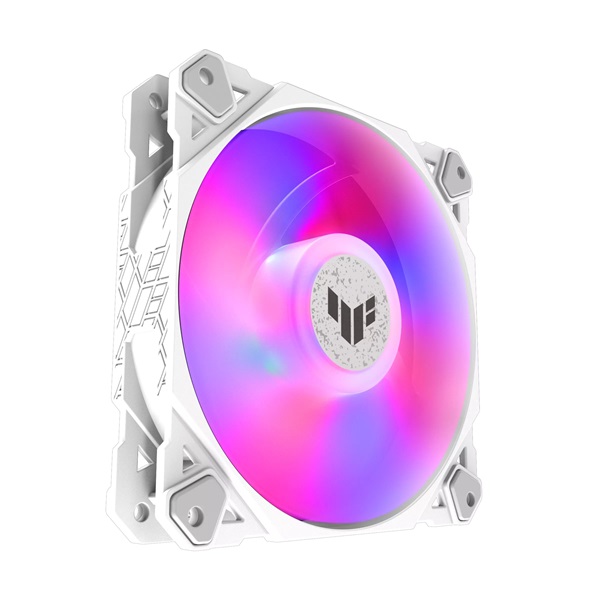 ASUS TUF Gaming TF120 120mm PWM ARGB fehér ventilátor