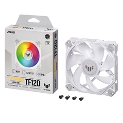 ASUS TUF Gaming TF120 120mm PWM ARGB fehér ventilátor