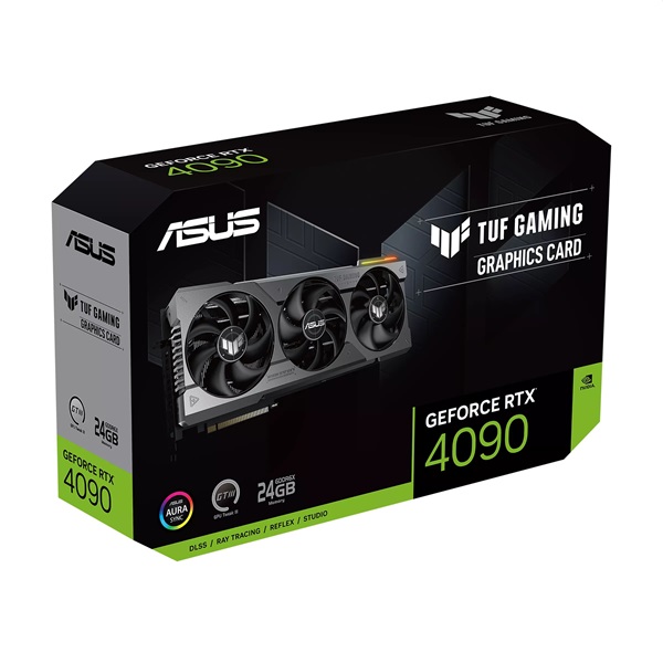 ASUS TUF-RTX4090-24G-GAMING nVidia 24GB GDDR6X 384bit PCIe videókártya