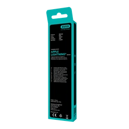 AVAX CB3306 USB-A – Lightning szilikon töltőkábel, 1.5 m, rózsaszín