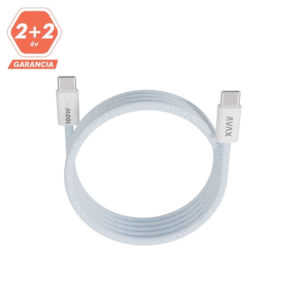 AVAX CB610LB MAGNETY 100W 1m USB-C adat- és töltőkábel