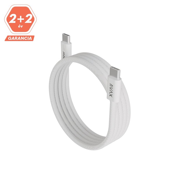 AVAX CB610W MAGNETY 100W 1m USB-C adat- és töltőkábel