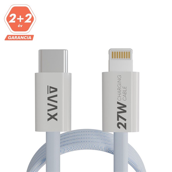 AVAX CB611LB MAGNETY 27W 1m USB-C - Lightning adat- és töltőkábel