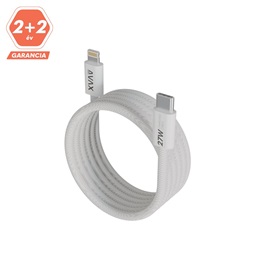 AVAX CB611W MAGNETY 27W 1m USB-C - Lightning adat- és töltőkábel