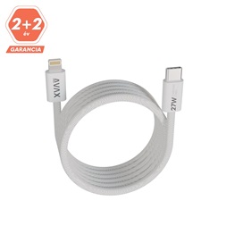 AVAX CB611W MAGNETY 27W 1m USB-C - Lightning adat- és töltőkábel