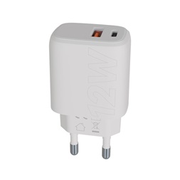 AVAX CH312W SPEEDY 12W USB A + USB C hálózati töltő