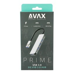 AVAX HB900 PRIME USB 3.0-4x3.0 USB HUB+CF töltés