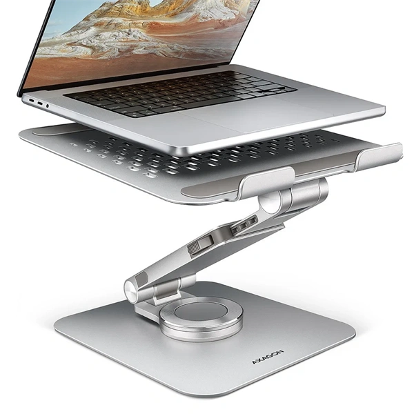 AXAGON HMC-STND ALU laptop állvány dokkoló állomással