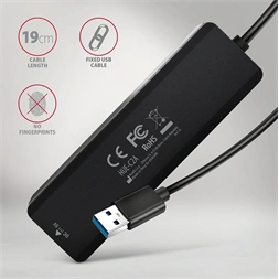 AXAGON HUE-C2A USB-A 5Gbps utazó hub