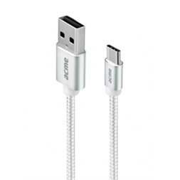 Acme CB2041S 1m ezüst Type-C - USB kábel