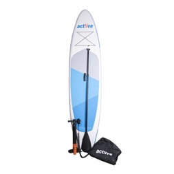 Act!ive SB-004-W Marina Beach fehér-kék SUP deszka 305cm, tartozékokkal
