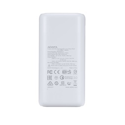 Adata AP20000QCD-DGT-CWH 20000mAh fehér power bank