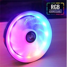 Aerocool Core Plus 120mm PWM RGB processzor hűtő
