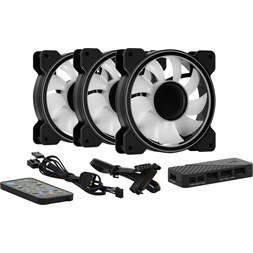Aerocool Mirage 12 Pro 3db 120mm ARGB ventilátor + vezérlő