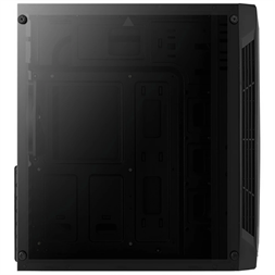 Aerocool Split RGB fekete (táp nélküli) ablakos ATX ház